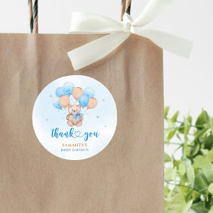 Adesivo Chá de fraldas do Urso de Teddy