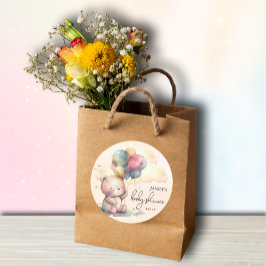 Adesivo Chá de fraldas do Urso de Teddy