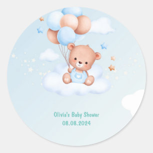 Adesivo Chá de fraldas do Urso de Teddy
