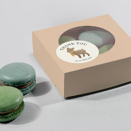 Adesivo Chá de fraldas dos Amigos do Woodland Storybook