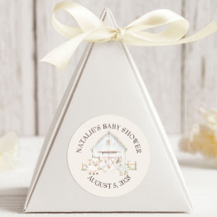 Adesivo Chá de fraldas dos Amigos dos Prados dos Animais d