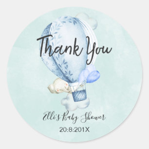 Adesivo Chá de fraldas Elefante Para Cima E Para Fora