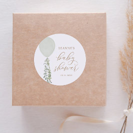 Adesivo Chá de fraldas Eucalyptus Verde Sage