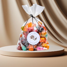 Adesivo Chá de fraldas Gentcoon Animal Boy Obrigado