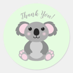 Adesivo Chá de fraldas Koala Bear