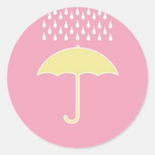 Adesivo Chá de fraldas Menina Rosa