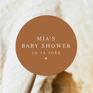 Adesivo Chá de fraldas MIA Arch Terracotta