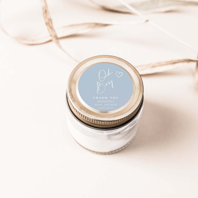 Adesivo Chá de fraldas Moderno Minimalista (Criador carregado)