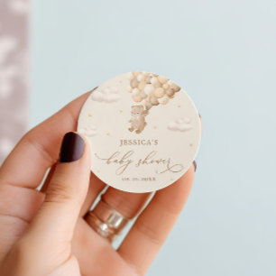 Adesivo Chá de fraldas neutro do urso de película