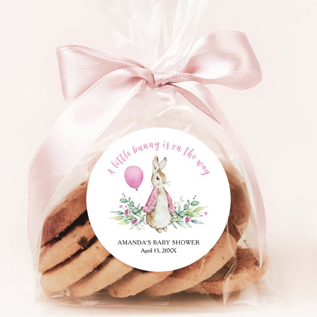 Adesivo Chá de fraldas Peter Rabbit (Criador carregado)