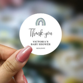 Adesivo Chá de fraldas Rainbow Boy