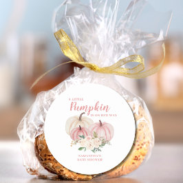 Adesivo Chá de fraldas Rosa Pequeno Pumpkin