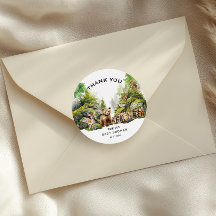 Chá de fraldas Russo De Animais Da Floresta Obriga