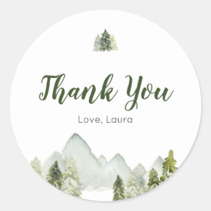 Adesivo Chá de fraldas Russo de Aventura da Árvore Pine