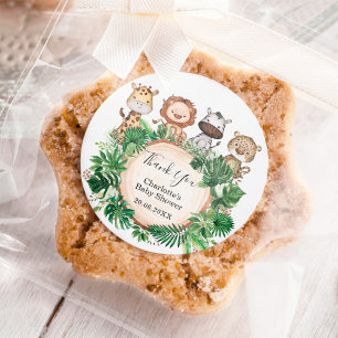 Adesivo Chá de fraldas Selvagem Selvagem de Safari Tropica