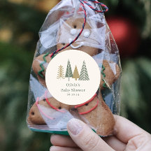 Chá de fraldas Verde de inverno