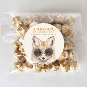 Adesivo Chá de fraldas Wild One Daisy Fox