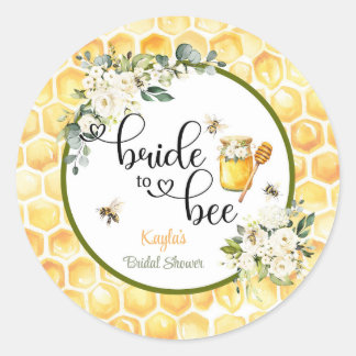 Adesivo Chá de Noiva Bride to Bee