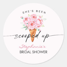 Chá de Noiva de Sorvete She's Been Scooped Up