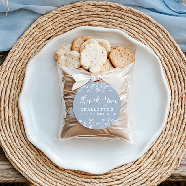 Adesivo Chá de Noiva Floral Botânico (Criador carregado)