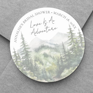 Adesivo Chá de Noiva Floresta Aventura