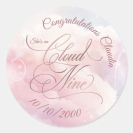 Adesivo Chá de Noiva Nove Nuvens