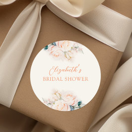 Adesivo Chá de Noiva Pastel Blooms