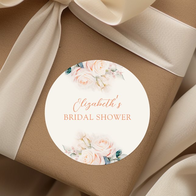 Adesivo Chá de Noiva Pastel Blooms (Criador carregado)