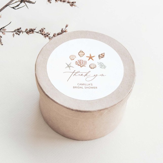 Adesivo Chá de panela Costeiro Obrigado Clássico Ronda (Criador carregado)