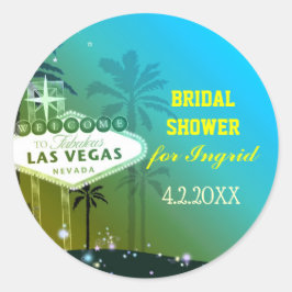 Adesivo Chá de panela Cyan Blue Las Vegas