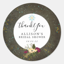 Adesivo Chá de panela das Estrelas de Prata Douradas do Qu