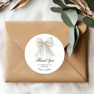 Adesivo Chá de panela de Arco de Pérolas Elegante