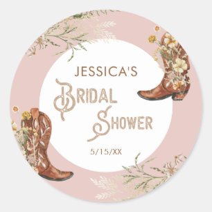 Adesivo Chá de panela de Boots Florais de Cores d'Água do