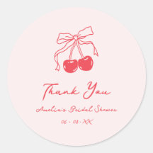 Chá de panela De Cherry Coquette Obrigado