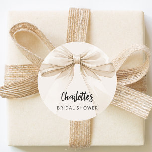 Adesivo Chá de panela de creme bege arco