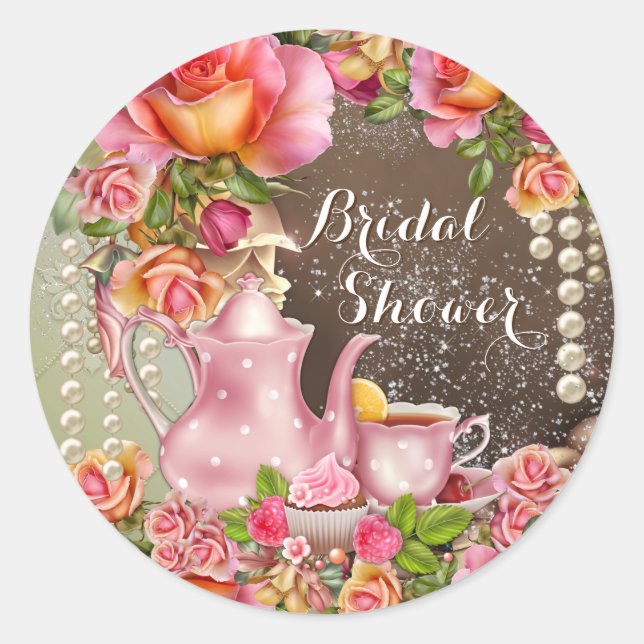 Adesivo Chá de panela de Festa de Chá chá de panela (Frente)