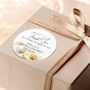 Adesivo Chá de panela de Flor Branco Deus