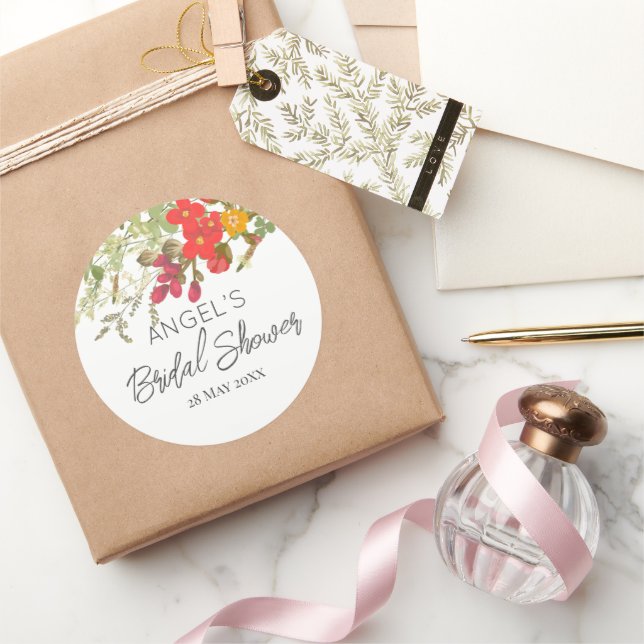 Adesivo Chá de panela de Jardim Floral de Verão (Presentear)