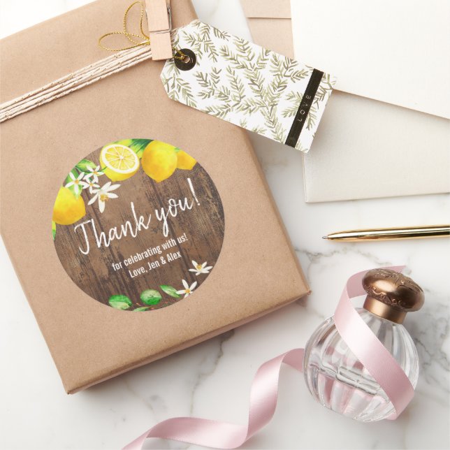 Adesivo Chá de panela de limão (Presentear)