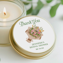 Adesivo Chá de panela de mercado do agricultor Obrigado