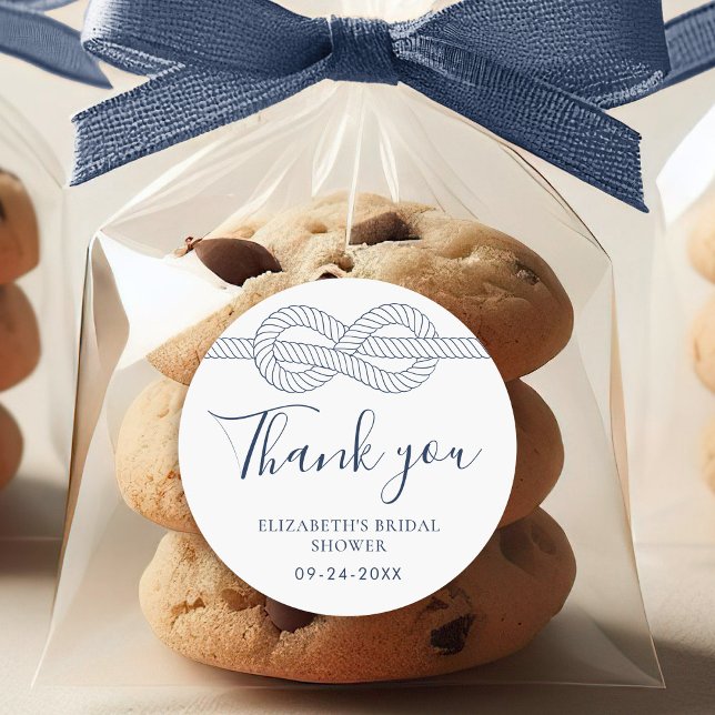 Adesivo Chá de panela de nó de corda náutica (Criador carregado)