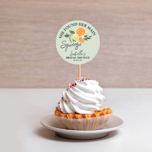 Adesivo Chá de Panela de Noiva com Vegetação da Ela Encont