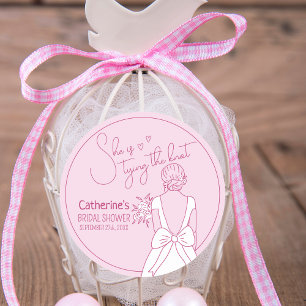 Adesivo Chá de panela de palhaço de Arco rosa desenhado à 