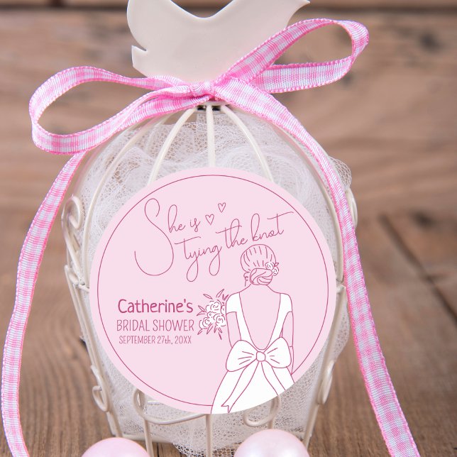 Adesivo Chá de panela de palhaço de Arco rosa desenhado à  (Criador carregado)