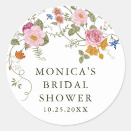 Adesivo Chá de panela de Pastel Pink Boho Selvagens