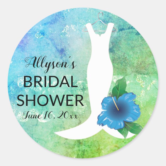 Adesivo Chá de panela de Pensamento da Praia de Casamento (Frente)