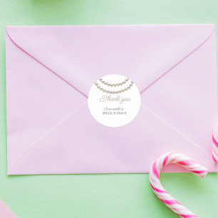 Adesivo Chá de panela de Pérolas Elegante