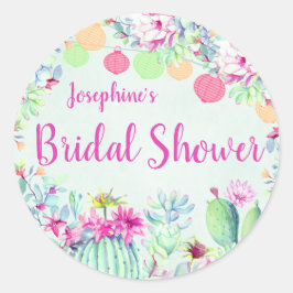 Adesivo Chá de panela de Sucultivos Cactus Lantern Fiesta