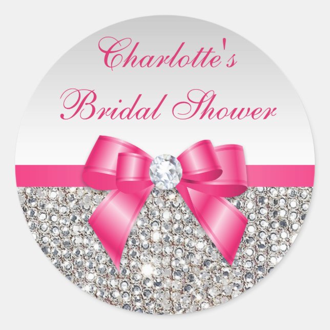 Adesivo Chá de panela Diamond do Arco Rosa Quente (Frente)