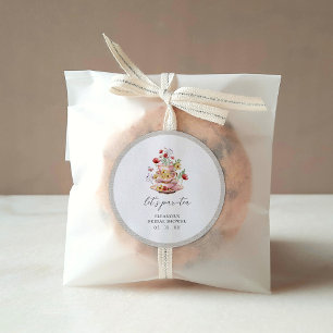 Adesivo Chá de panela do Partido do Chá de Wildflower